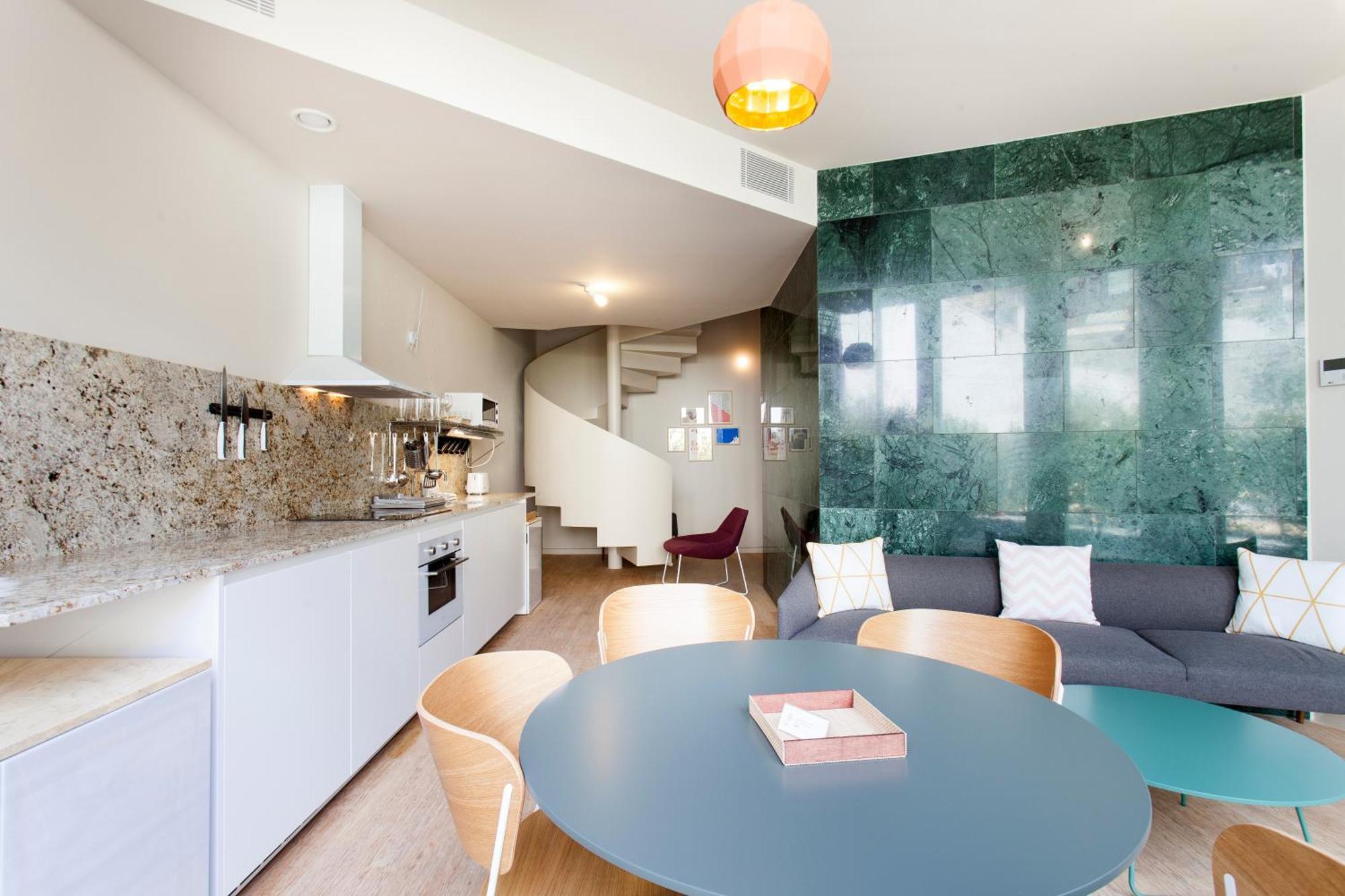 Aspasios City Oasis Apartments Barcelona Buitenkant foto